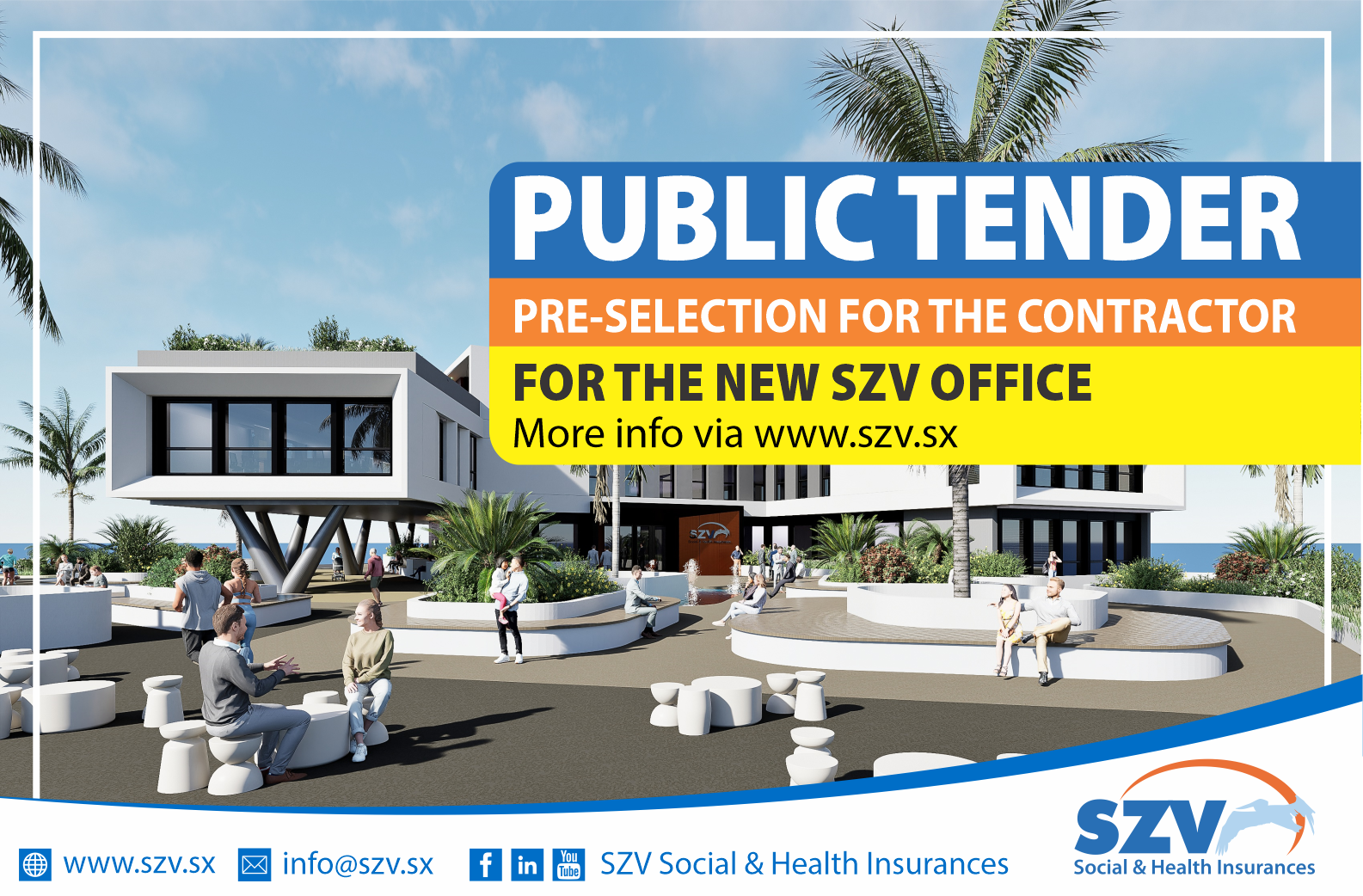 Public Tender: Pre-selection Contractors for New SZV Office 